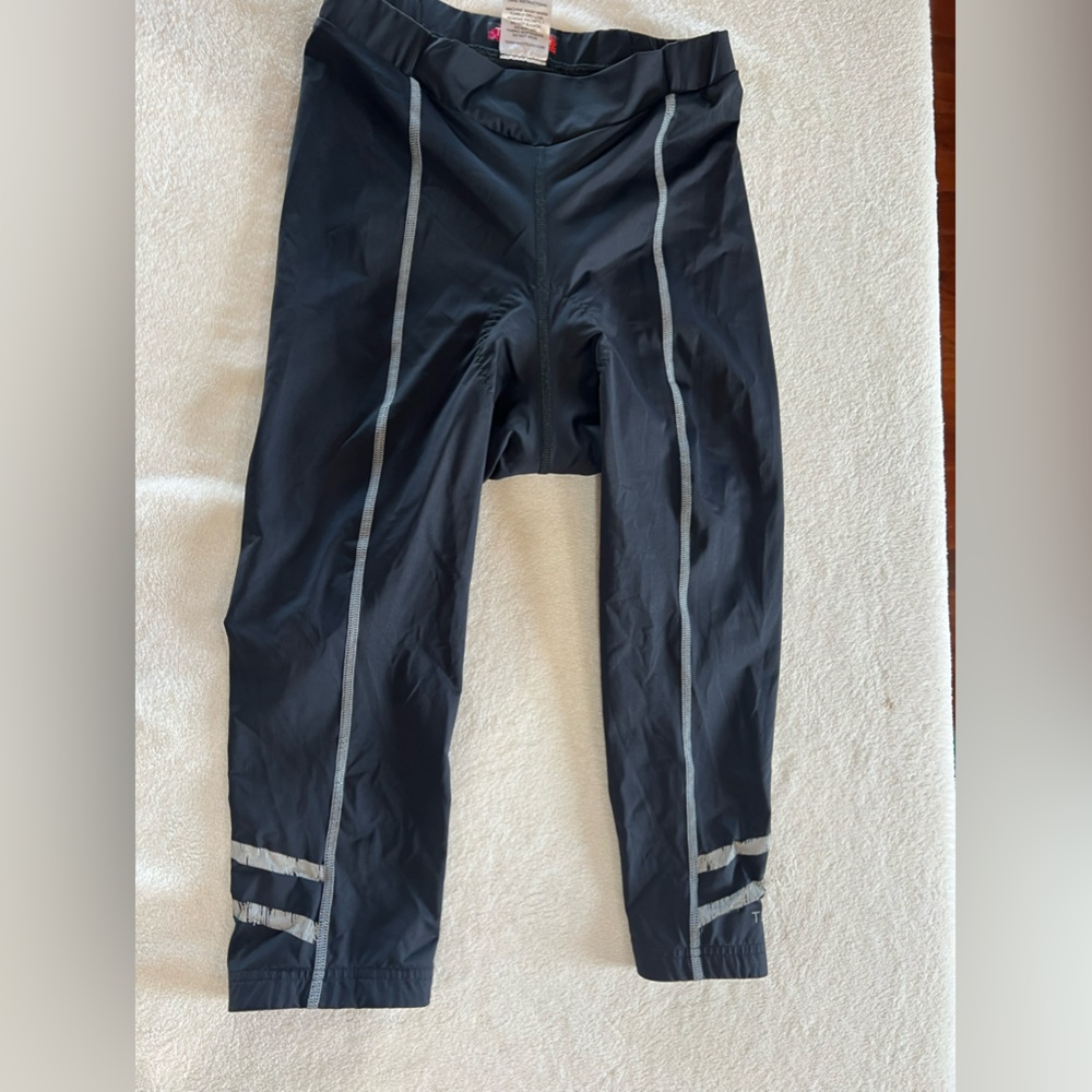 257. Terry Precision Bicycles Women Inc Capris w/ Built-In Padding Women Size M